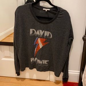 Junk Food David Bowie Long Sleeve Shirt